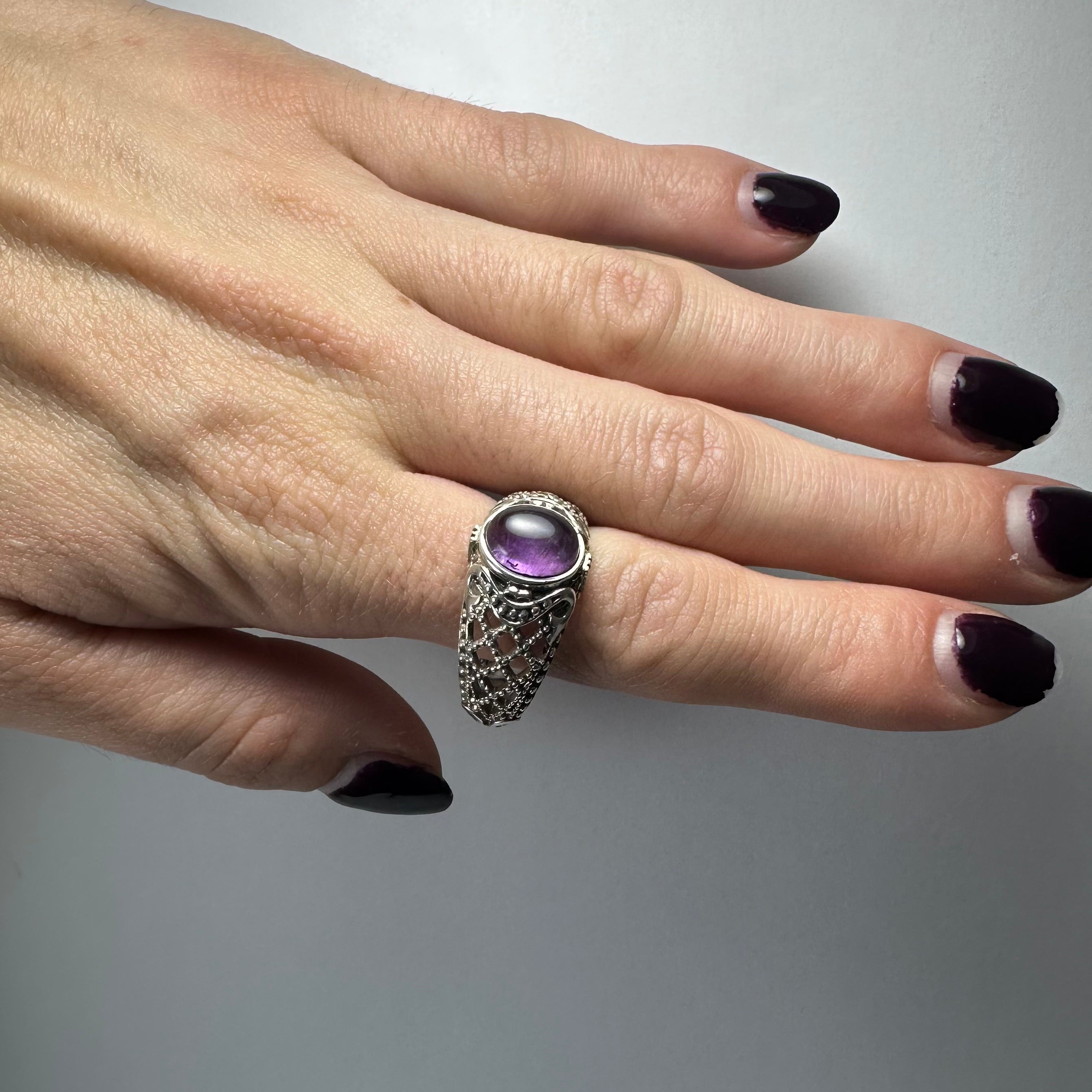 Amethyst Ring | Jewelry | Wiccan Center