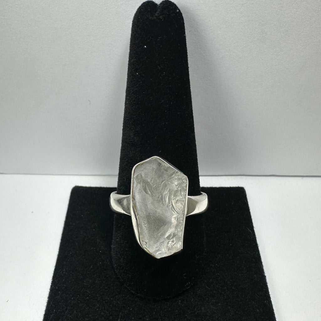 Natural Rough Quartz Ring | Jewelry | Wiccan Center