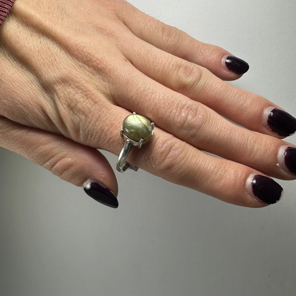Labradorite Ring | Jewelry | Wiccan Center