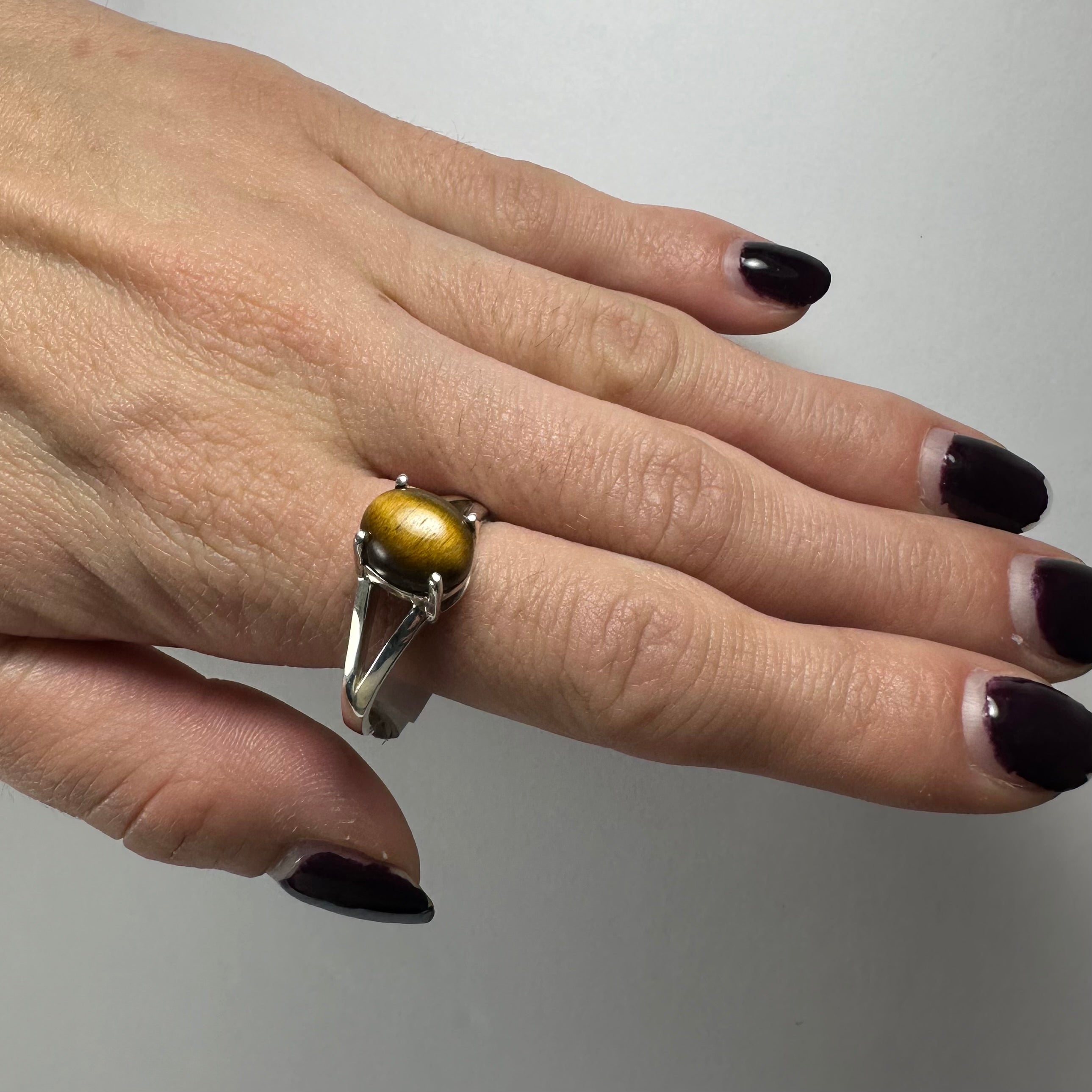 Tiger Eye Ring | Jewelry | Wiccan Center