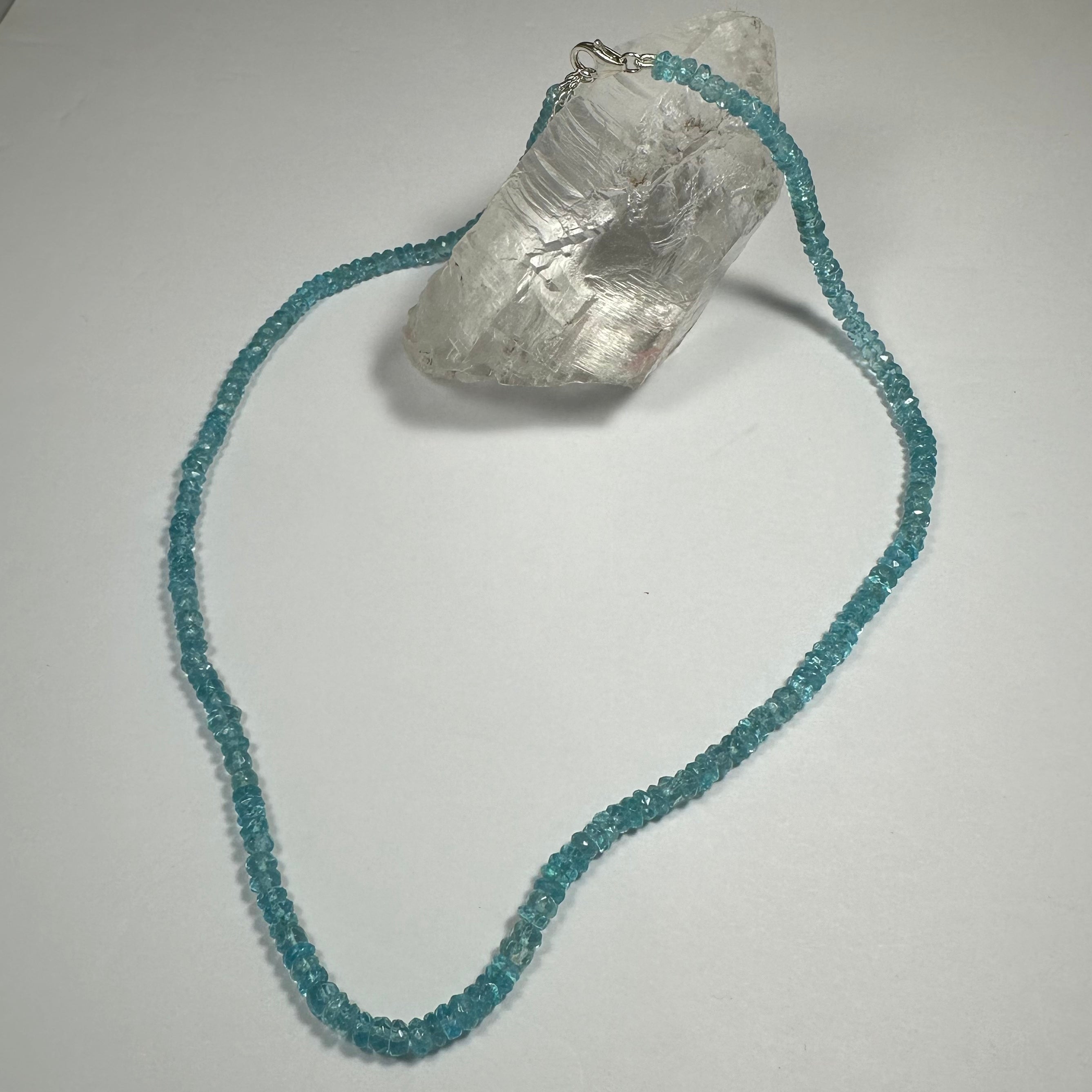 Natural Blue Apatite Necklace | Jewelry | Wiccan Center