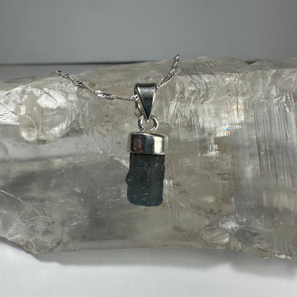 Natural Aquamarine Beryl Pendnat | Jewelry | Wiccan Center