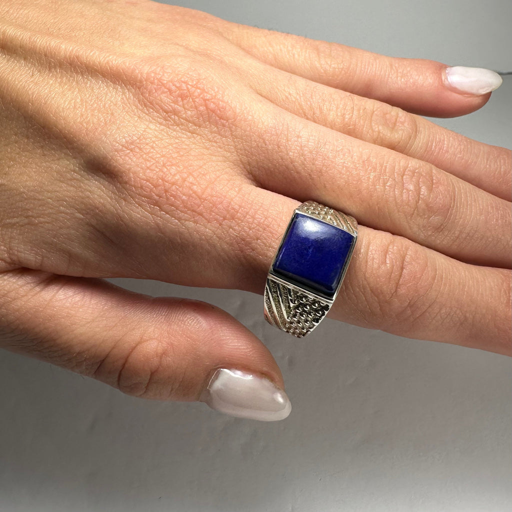 Lapis Lazuli Ring | Jewelry | Wiccan Center