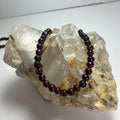 Red Garnet Round Bead Necklace | Jewelry | Wiccan Center