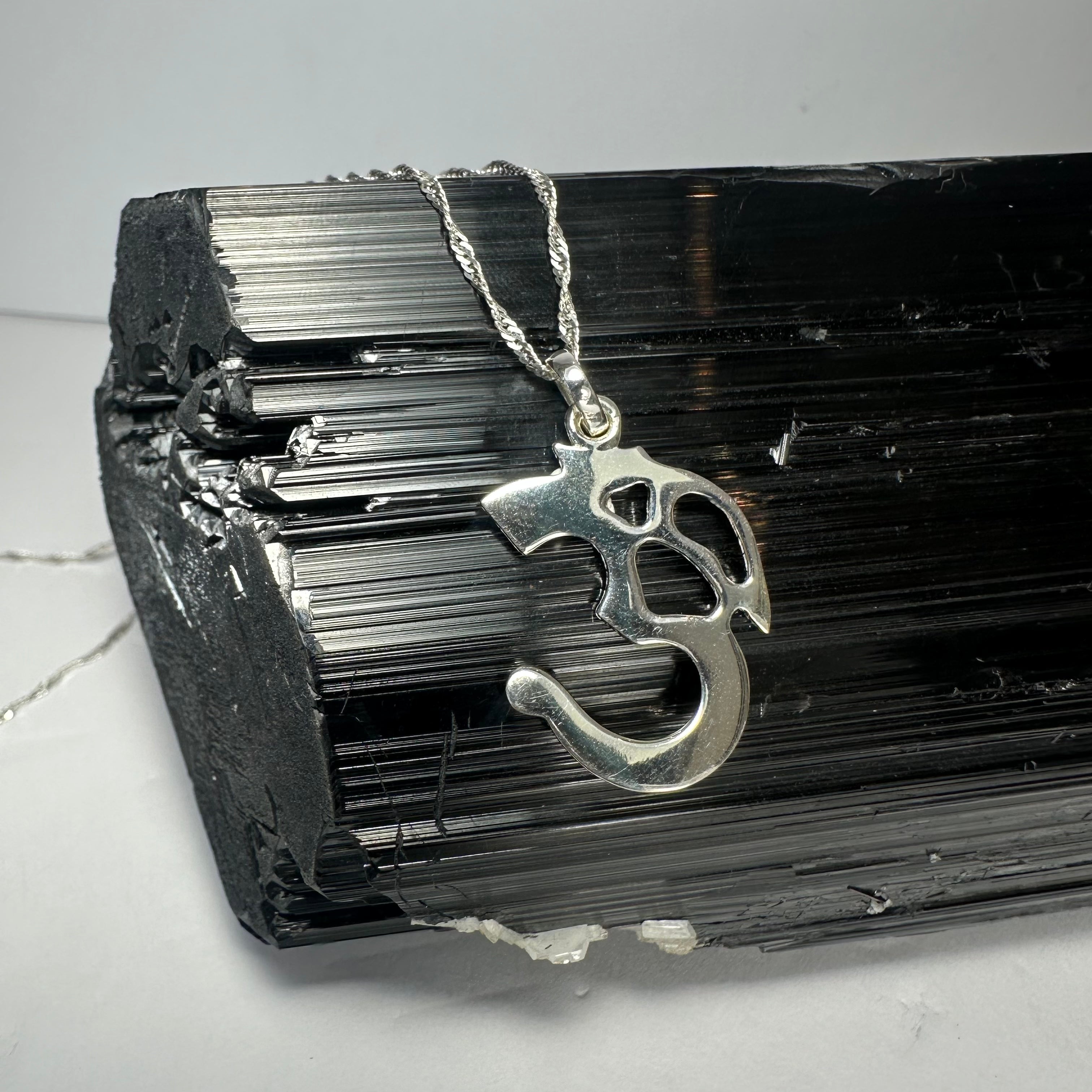 Sterling Silver 'Ohm' Pendant | Jewelry | Wiccan Center