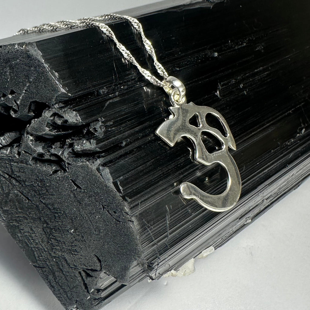 Sterling Silver 'Ohm' Pendant | Jewelry | Wiccan Center