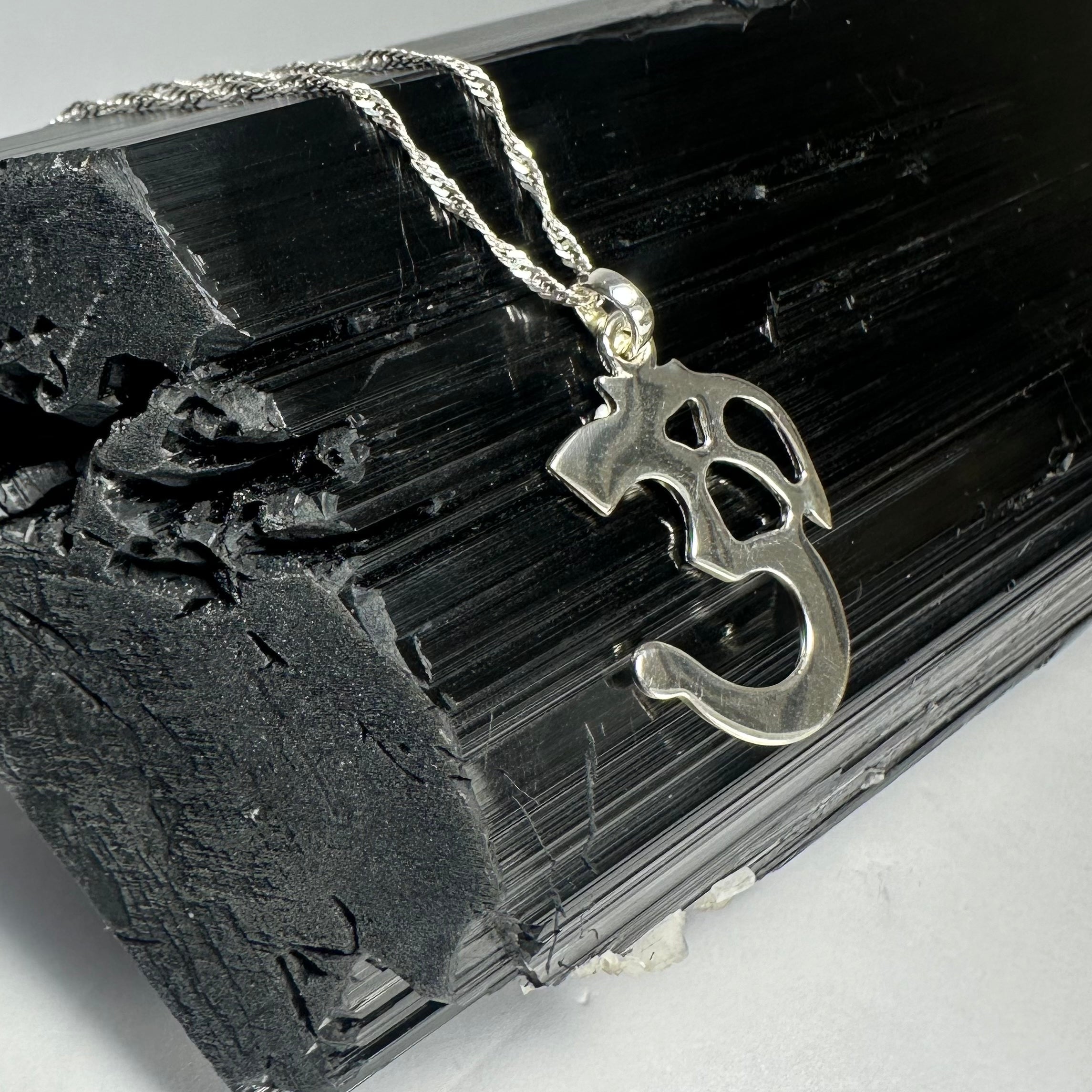 Sterling Silver 'Ohm' Pendant | Jewelry | Wiccan Center