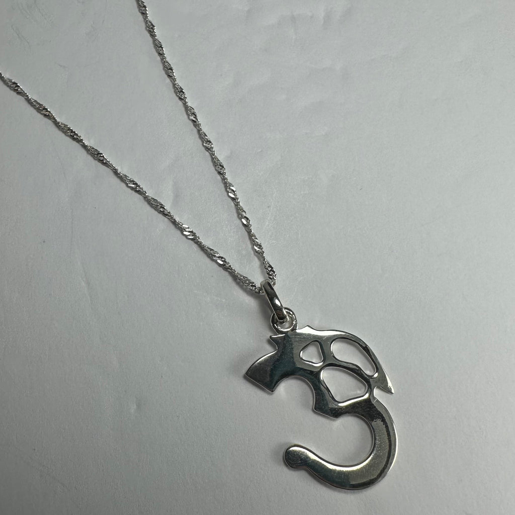 Sterling Silver 'Ohm' Pendant | Jewelry | Wiccan Center