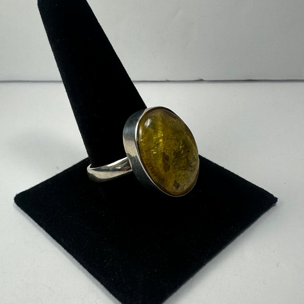 Amber Ring | Jewelry | Wiccan Center