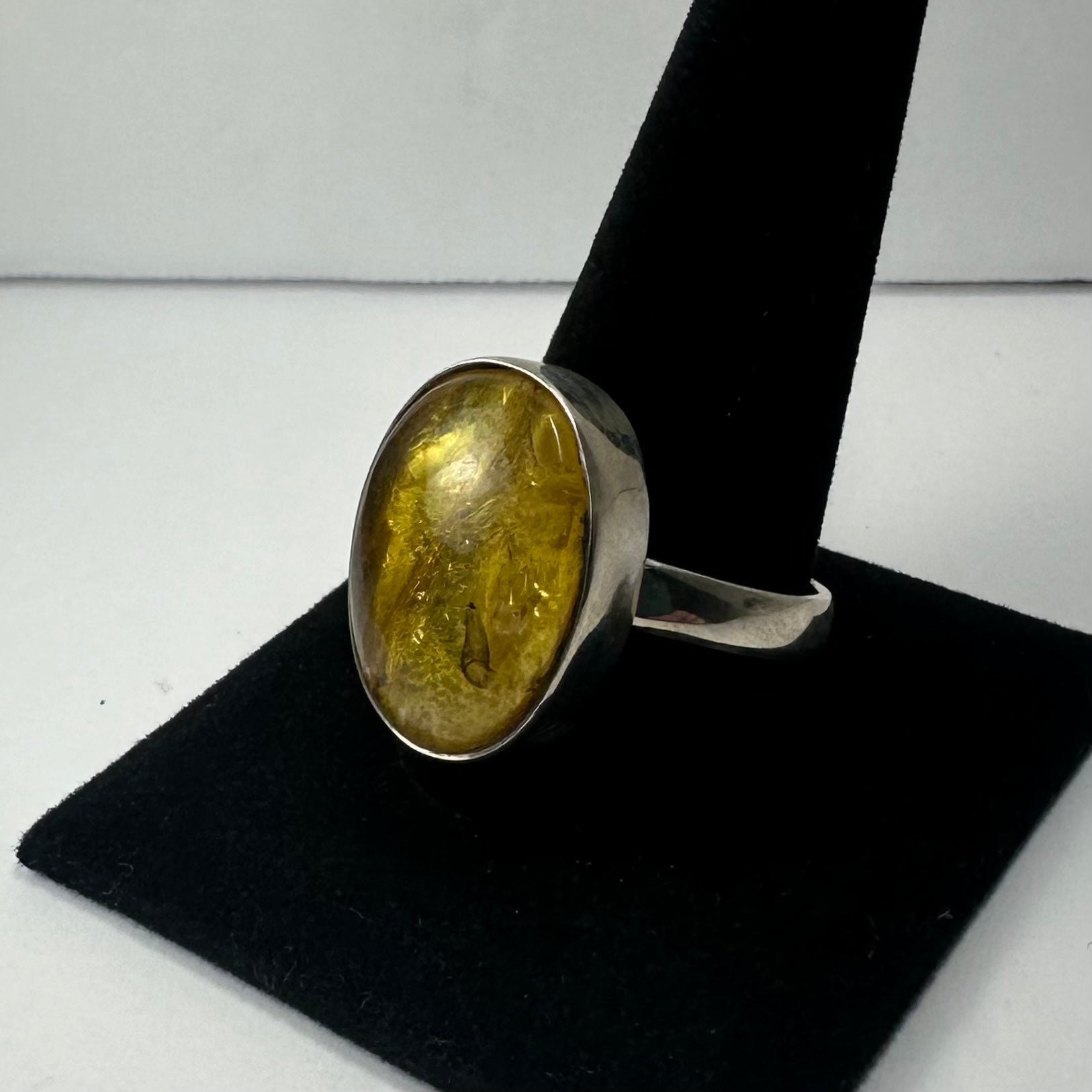 Amber Ring | Jewelry | Wiccan Center