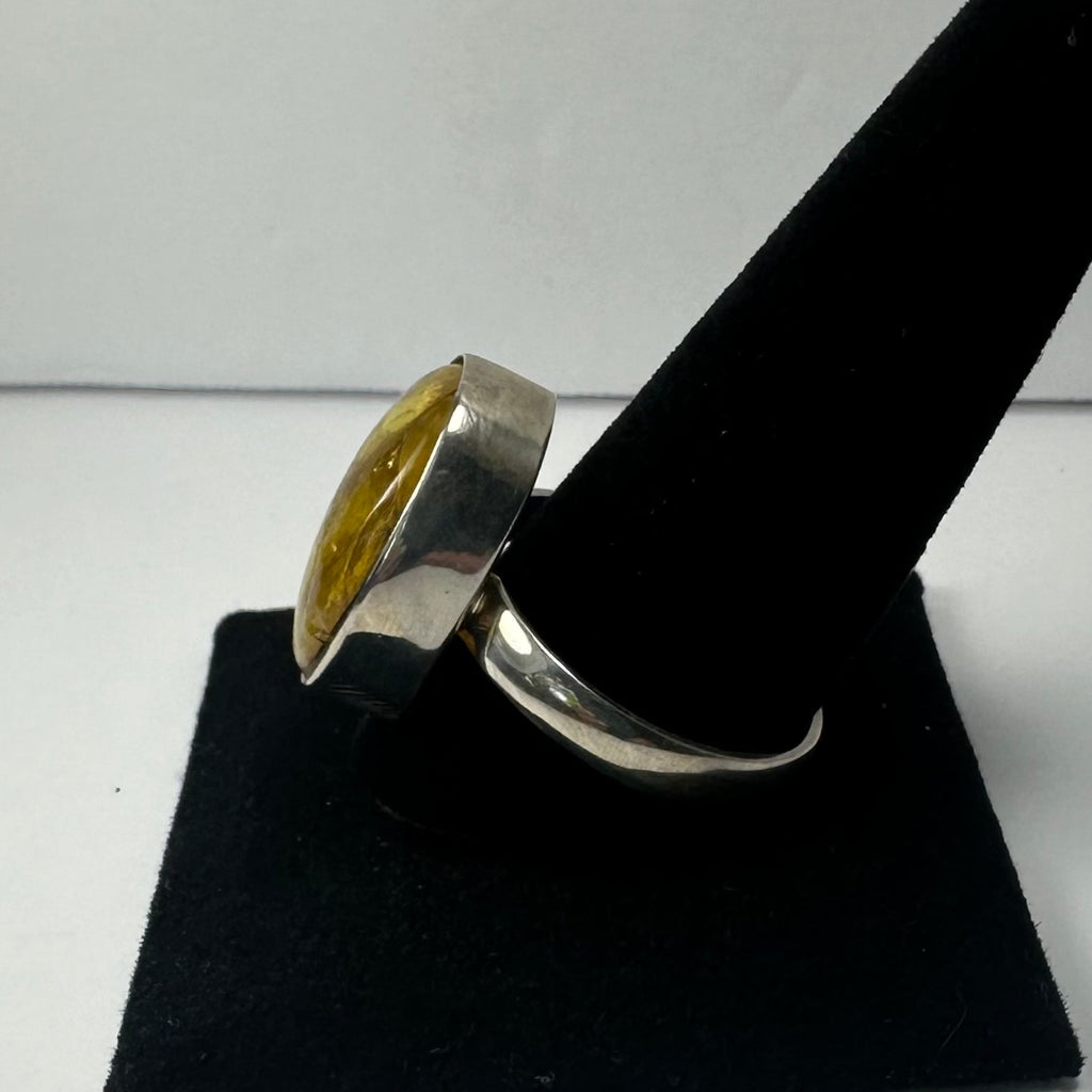 Amber Ring | Jewelry | Wiccan Center