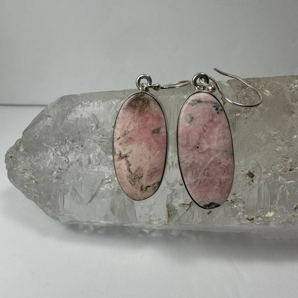 Rhodonite Earrings | Jewelry | Wiccan Center