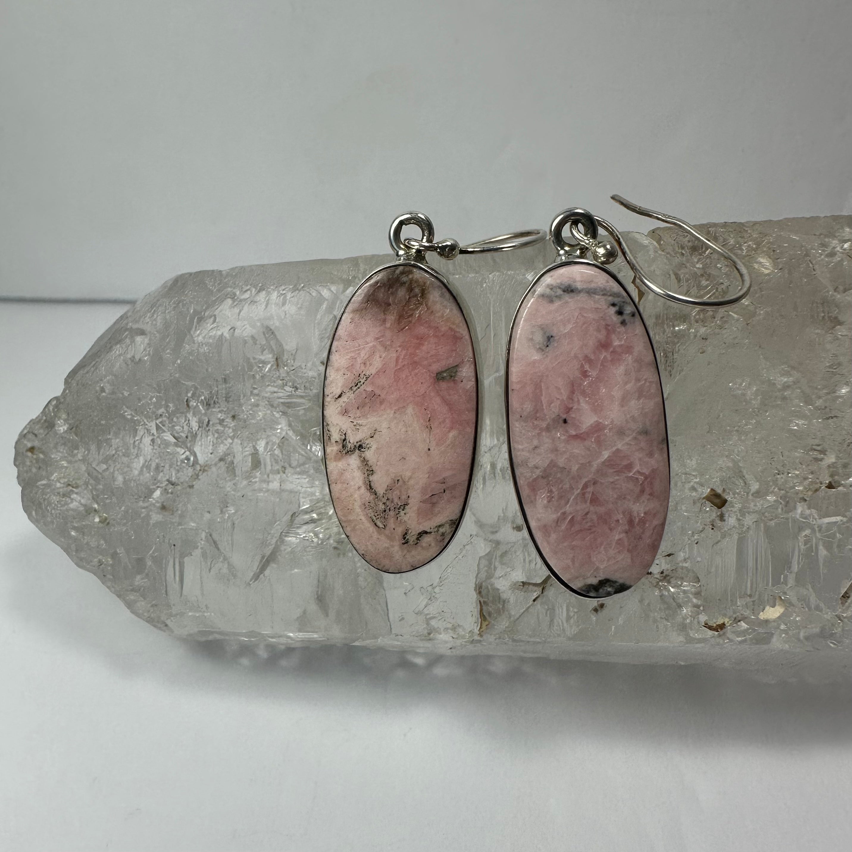 Rhodonite Earrings | Jewelry | Wiccan Center