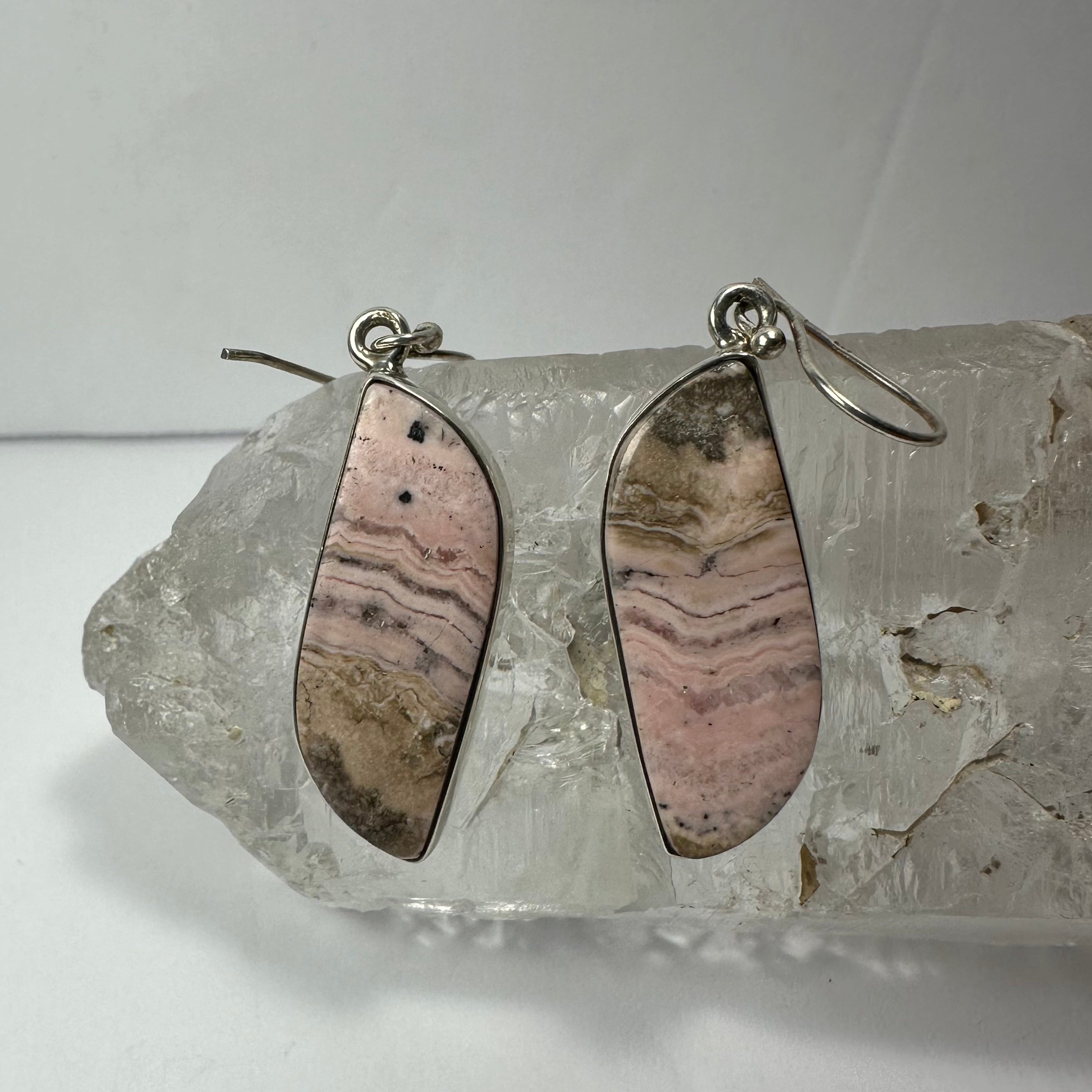 Rhodonite Earrings | Jewelry | Wiccan Center