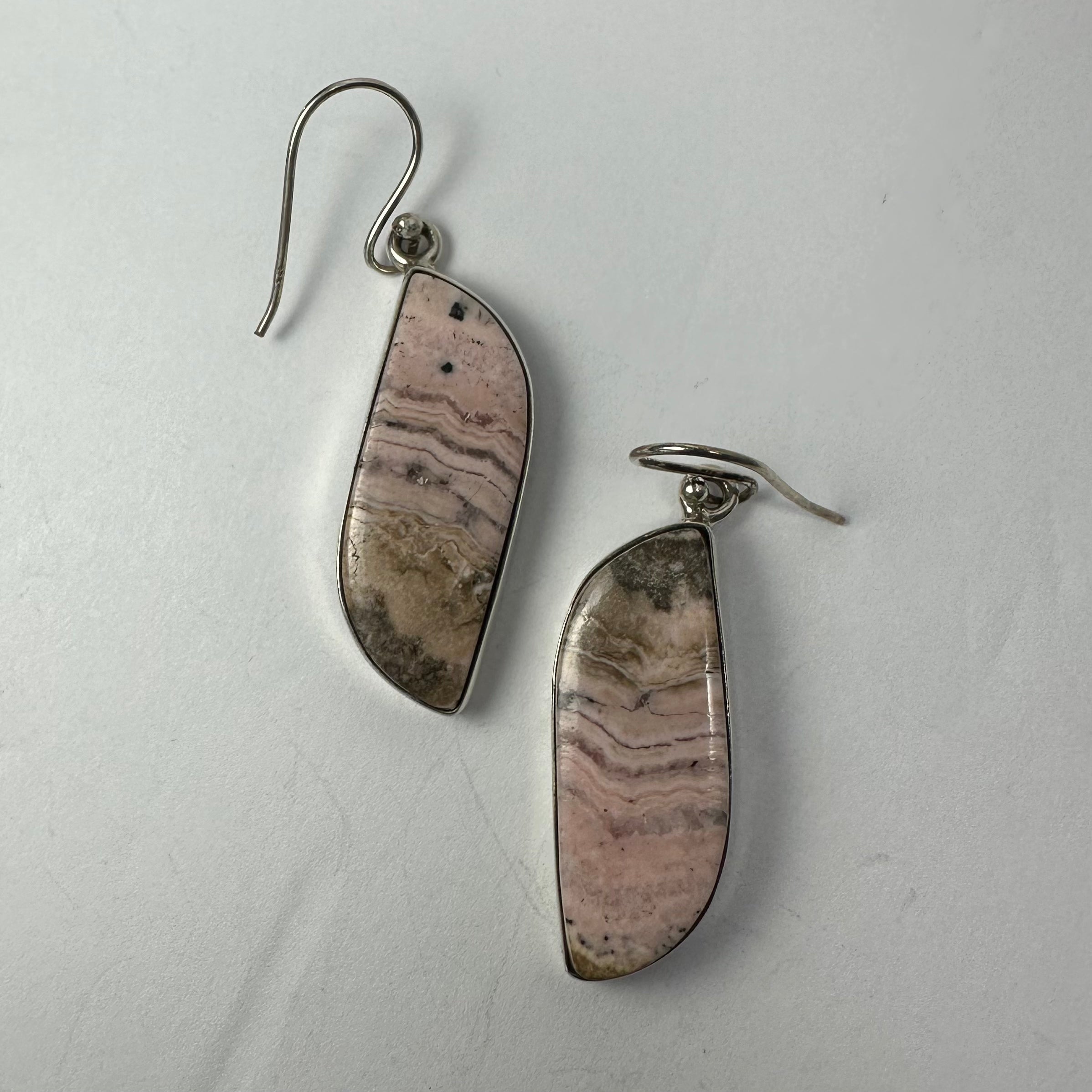Rhodonite Earrings | Jewelry | Wiccan Center