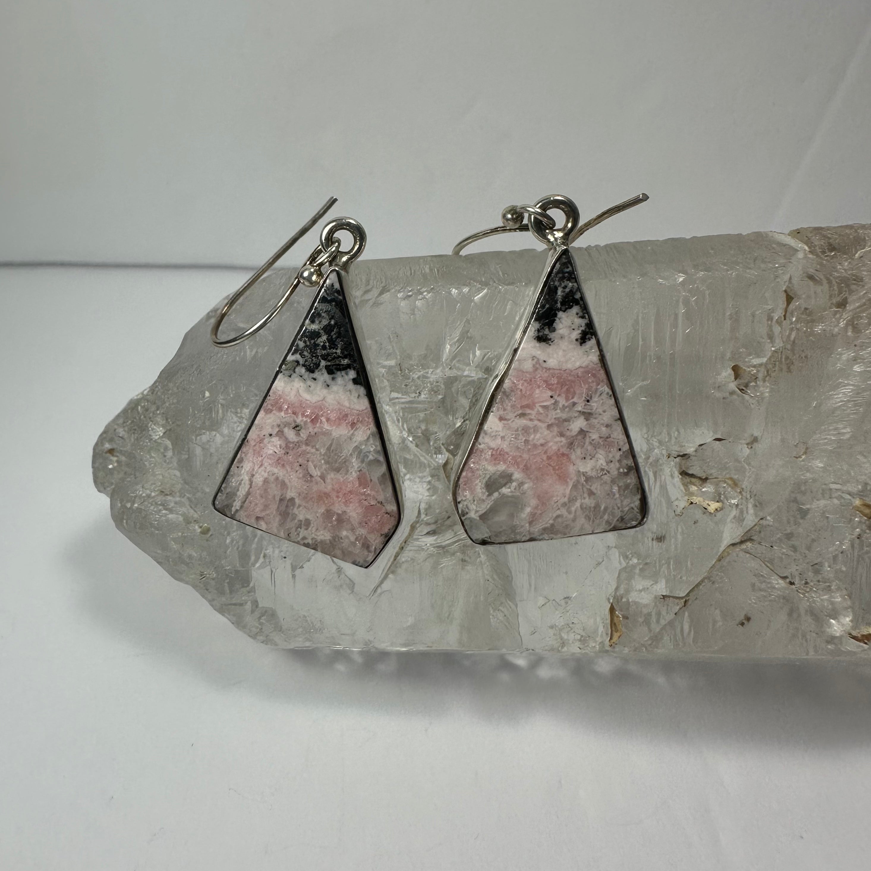 Rhodonite Earrings | Jewelry | Wiccan Center