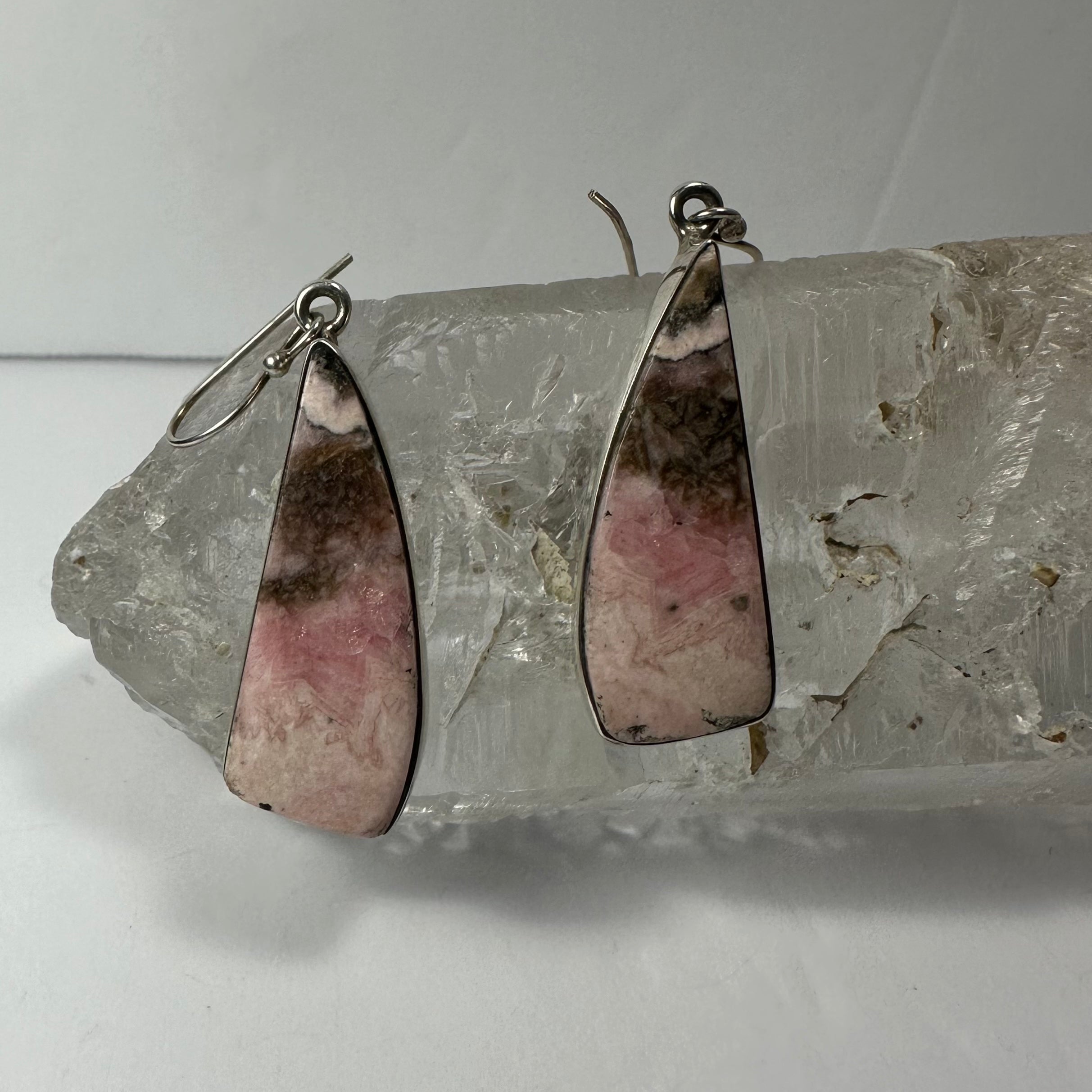 Rhodonite Earrings | Jewelry | Wiccan Center