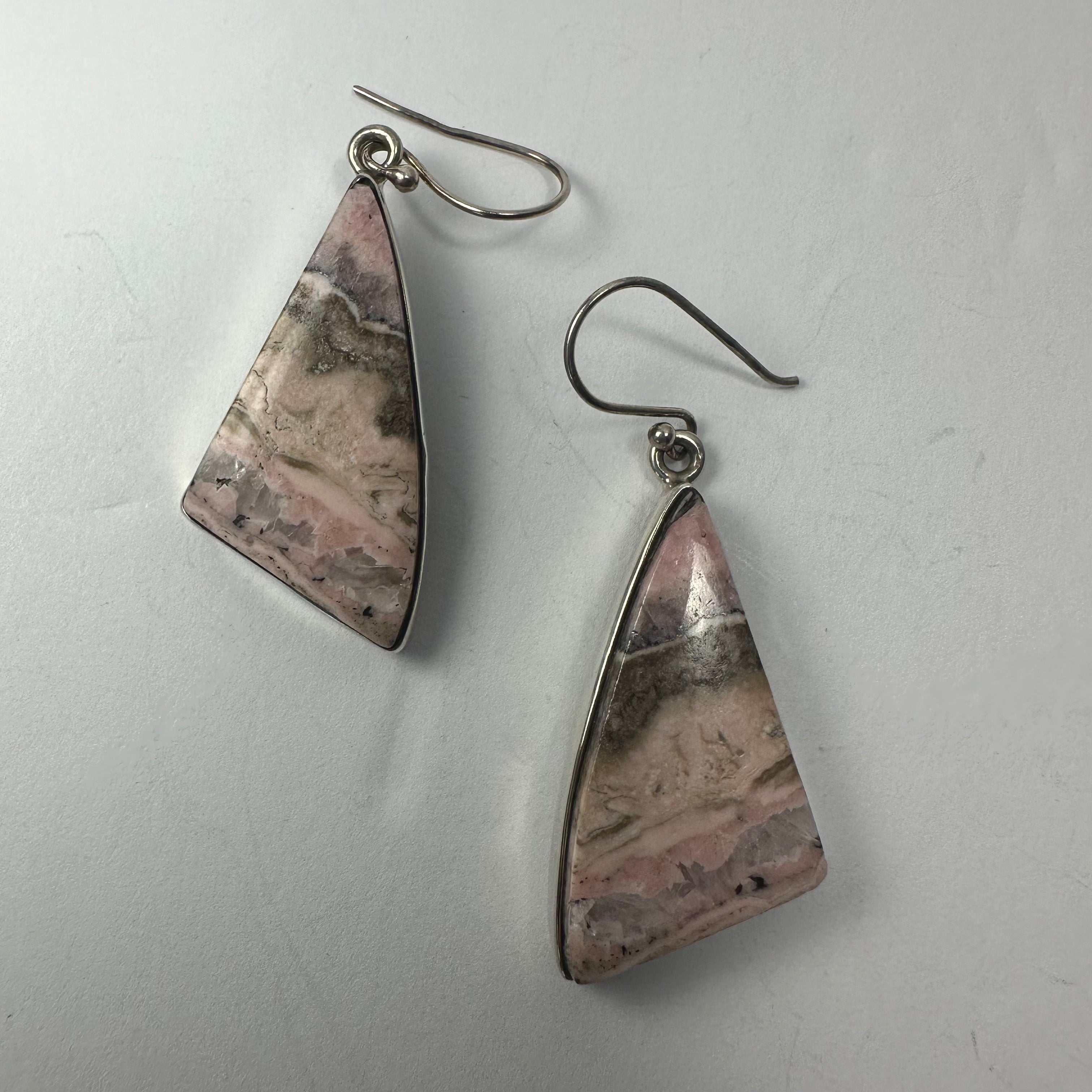 Rhodonite Earrings | Jewelry | Wiccan Center