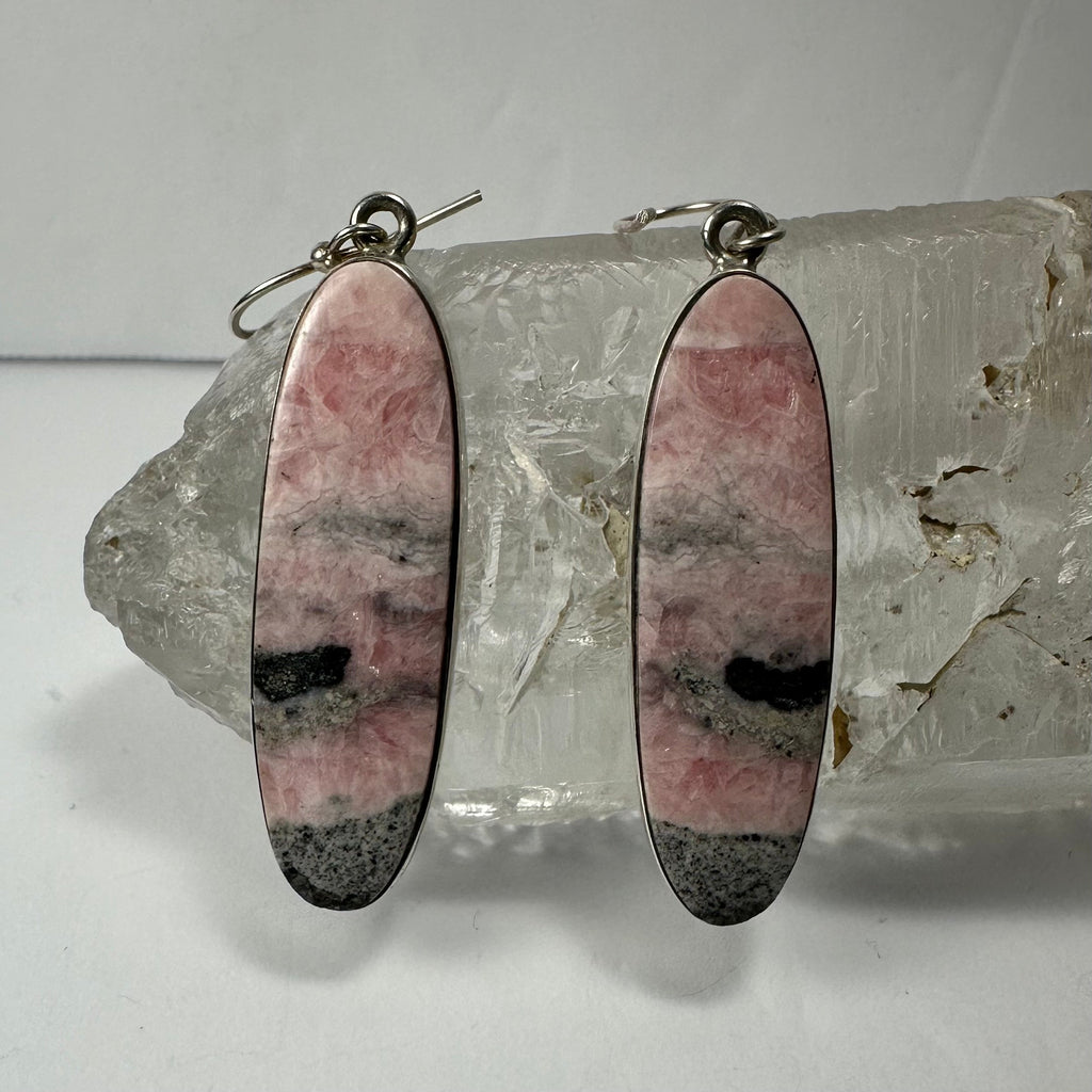 Rhodonite Earrings | Jewelry | Wiccan Center