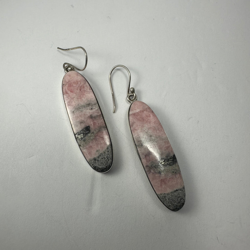 Rhodonite Earrings | Jewelry | Wiccan Center