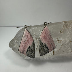 Rhodonite Earrings | Jewelry | Wiccan Center