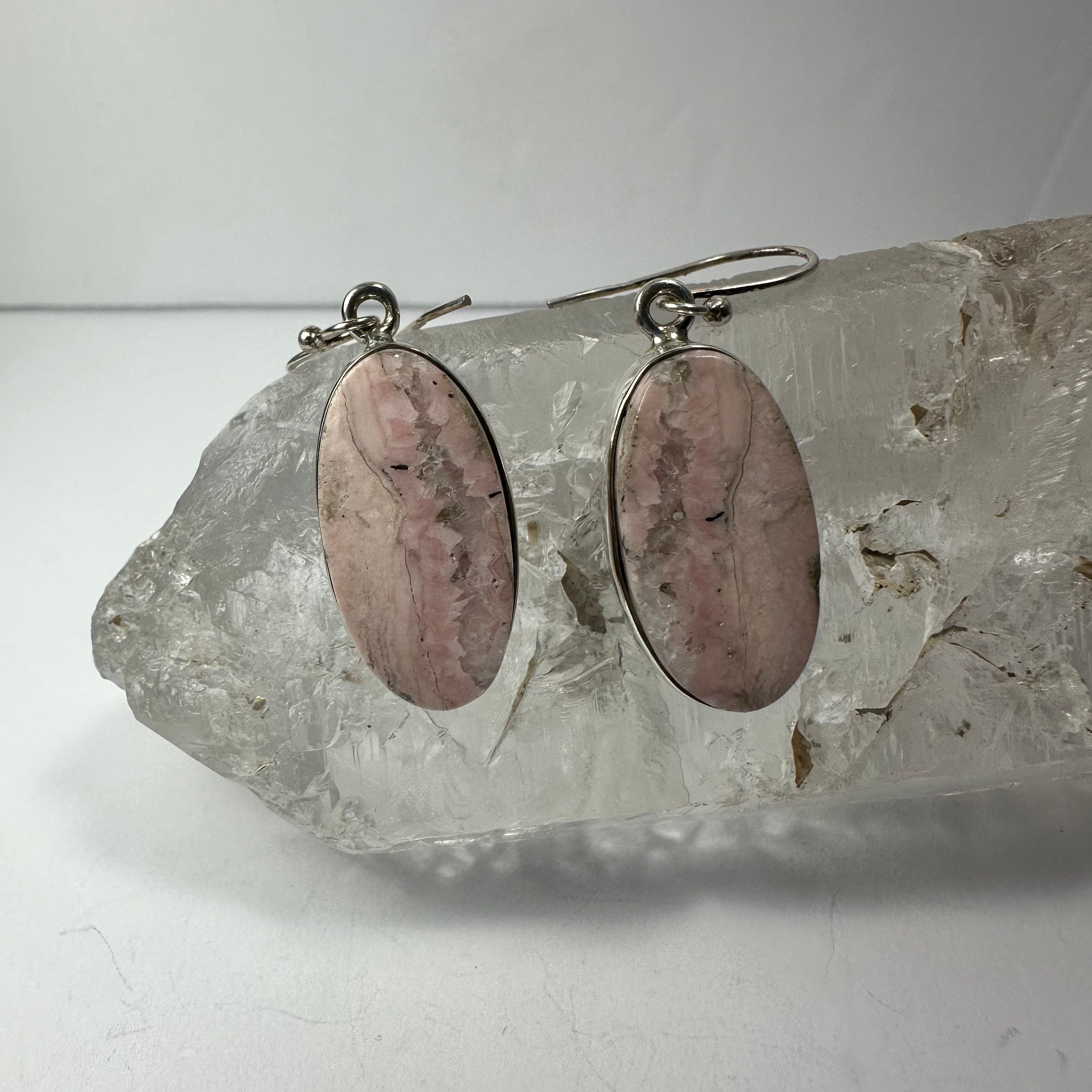 Rhodonite Earrings | Jewelry | Wiccan Center