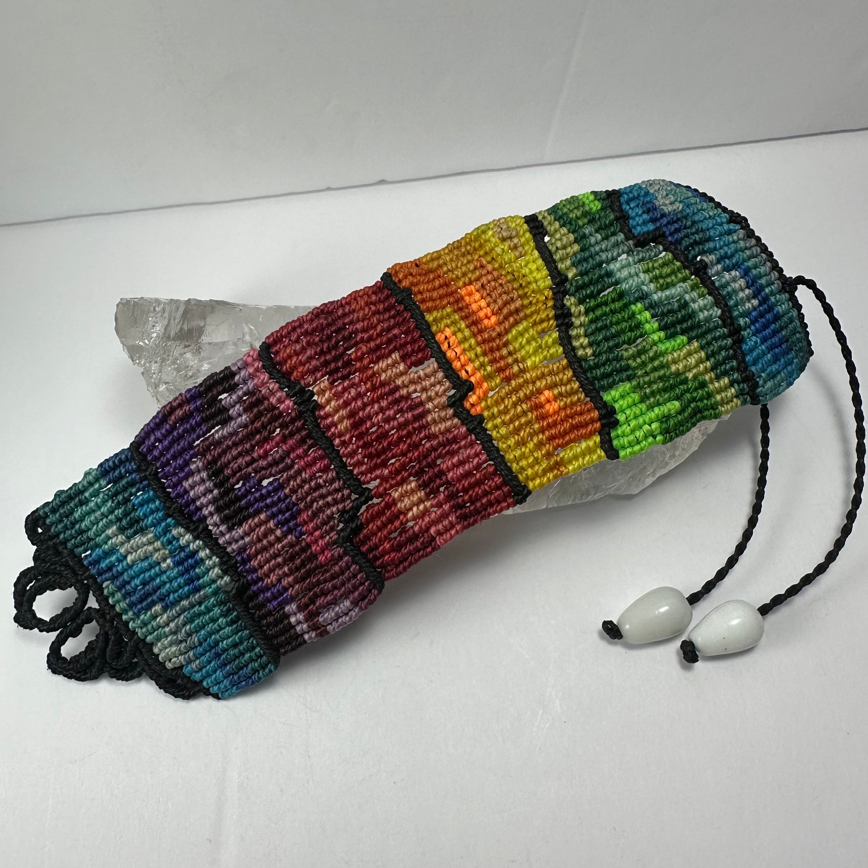 Hand Woven Rainbow Bracelet | Jewelry | Wiccan Center
