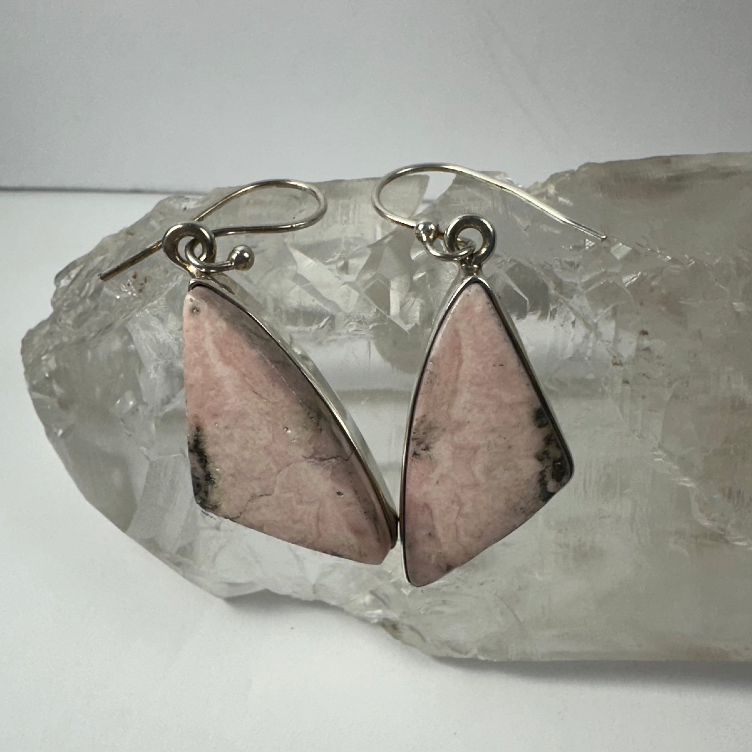 Rhodonite Earrings | Jewelry | Wiccan Center
