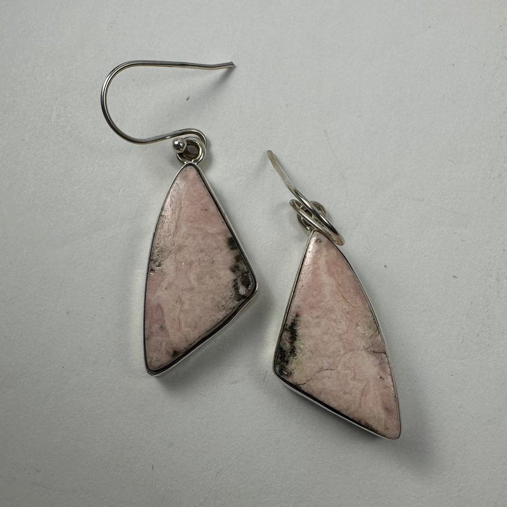 Rhodonite Earrings | Jewelry | Wiccan Center