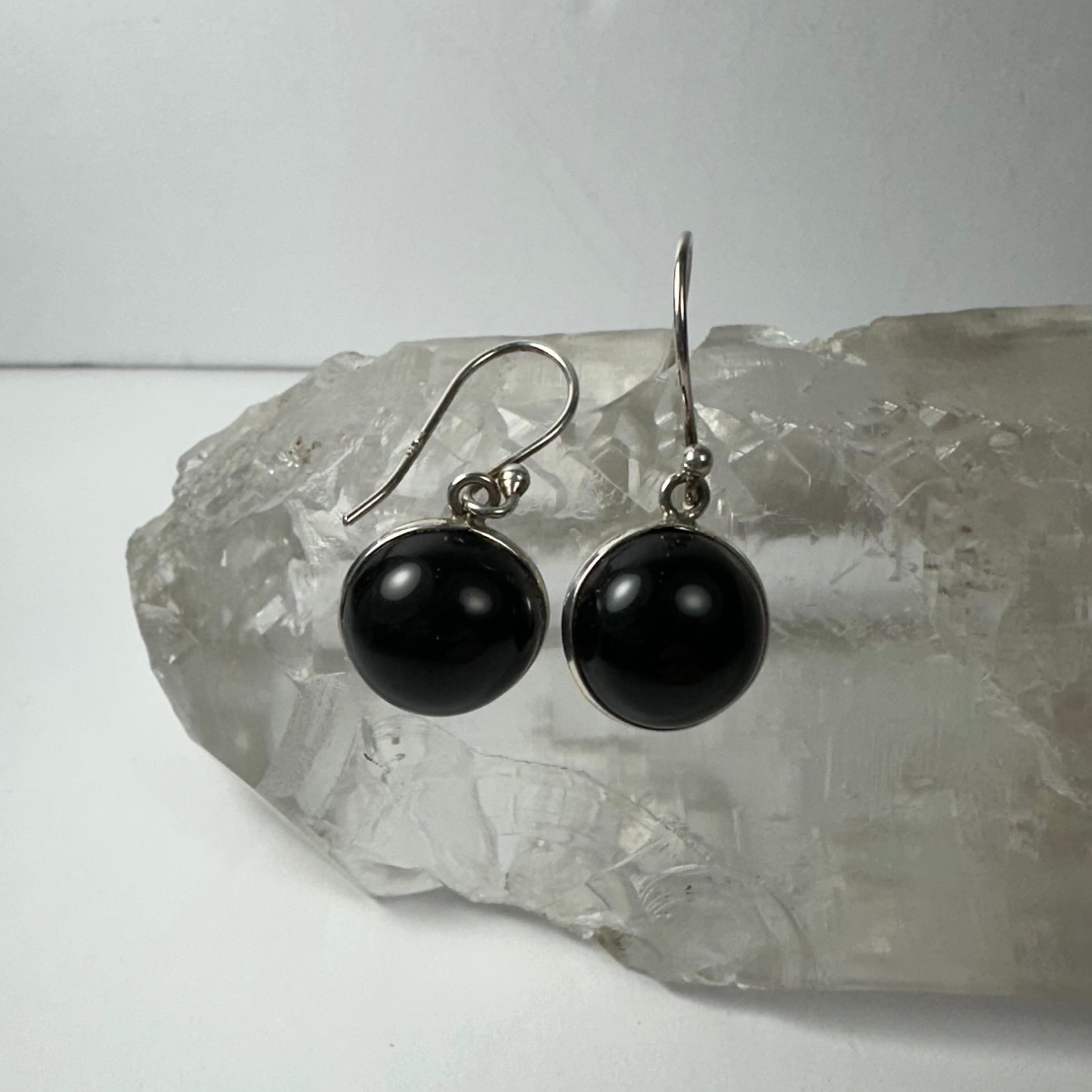 Black Onyx Drop Earrings | Jewelry | Wiccan Center