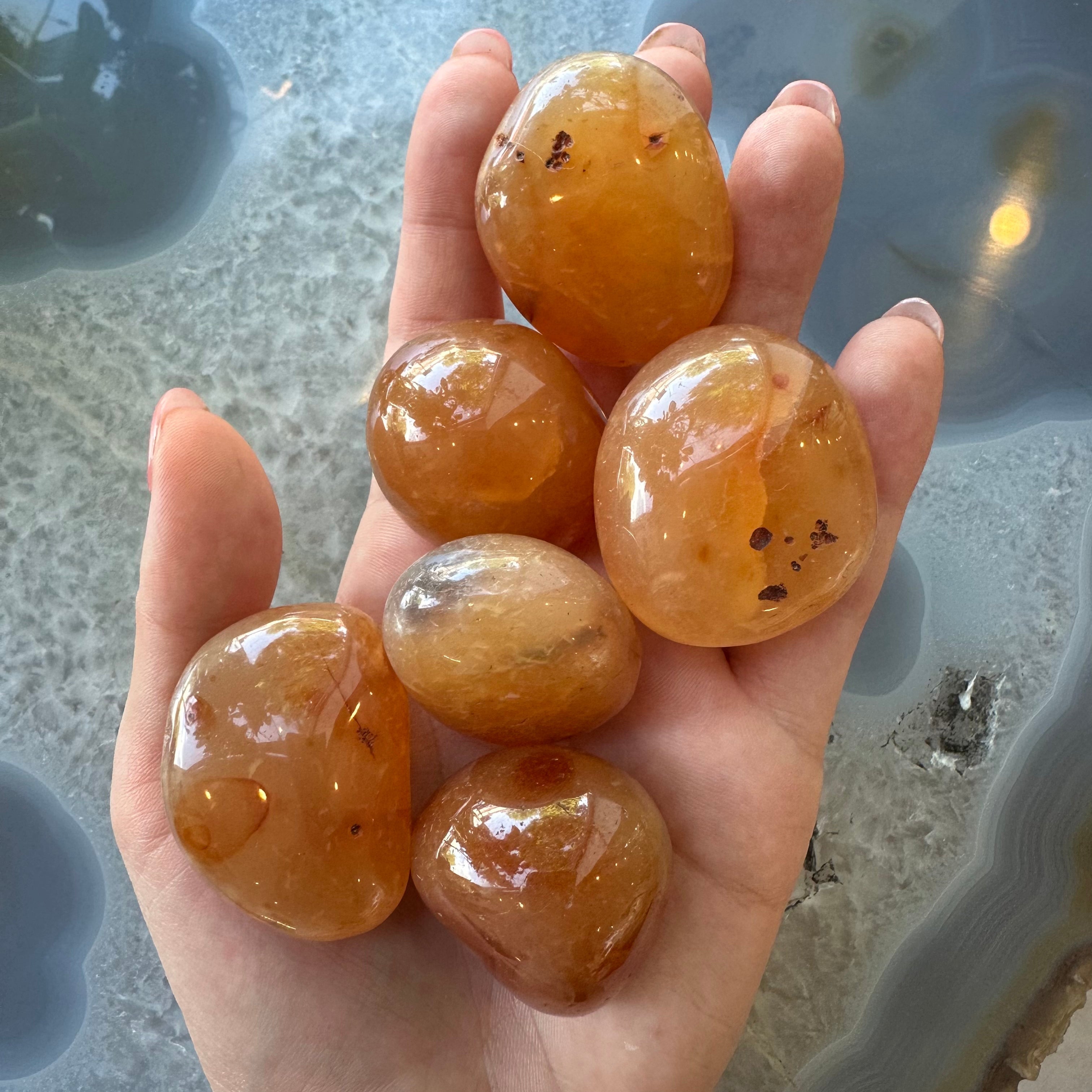 Assorted Large Tumbled Stone | Lapidary | Wiccan Center