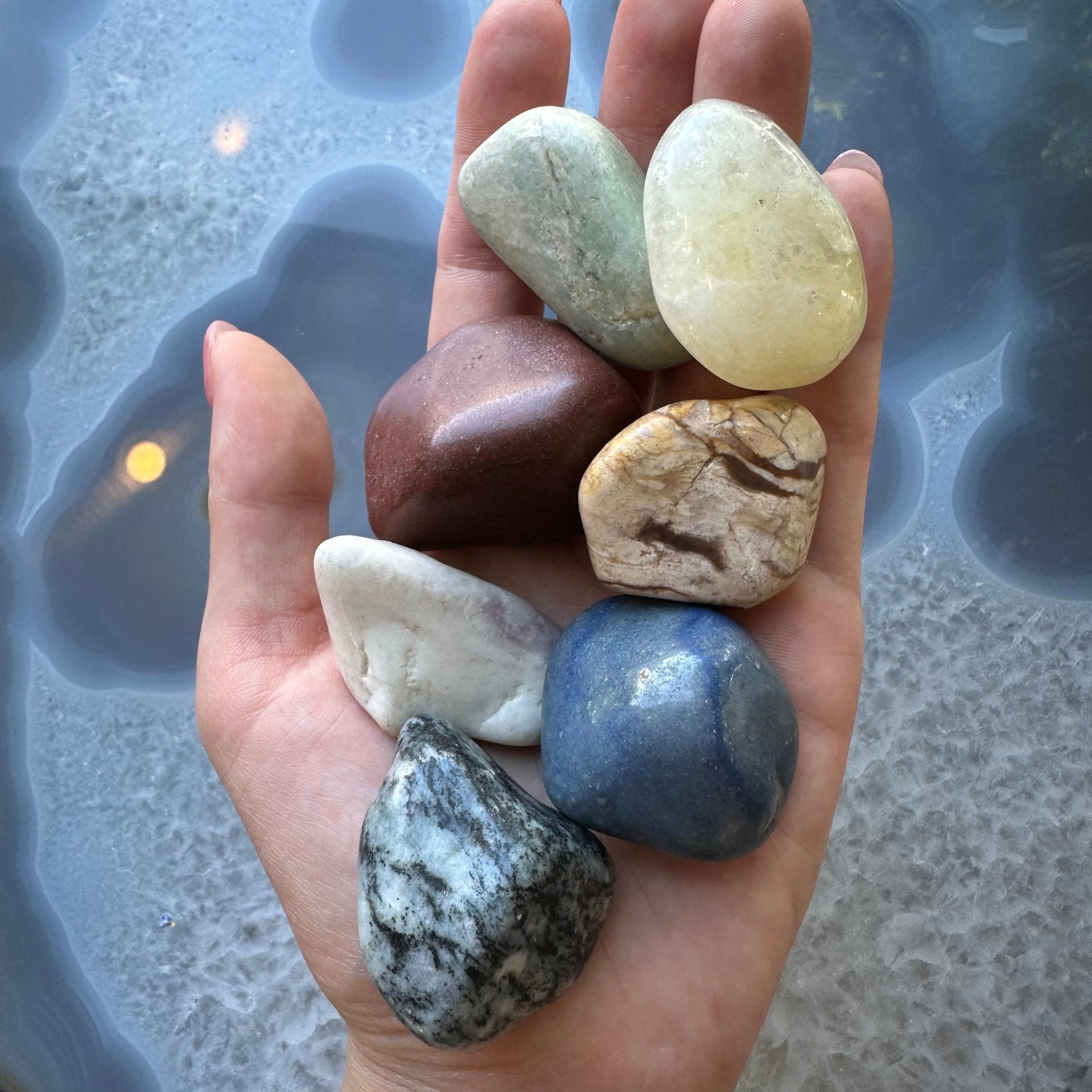 Assorted Large Tumbled Stone | Lapidary | Wiccan Center