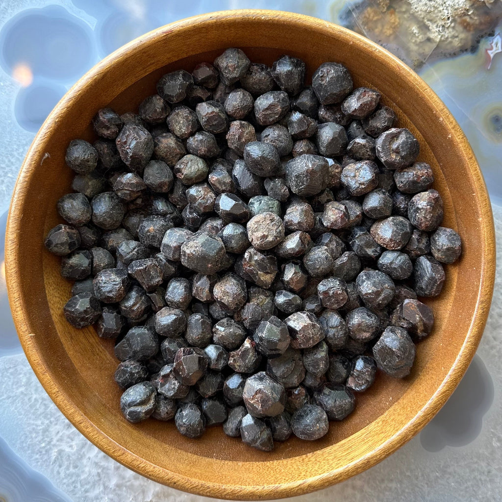 Natural Red Almandine Garnet | Minerals | Wiccan Center