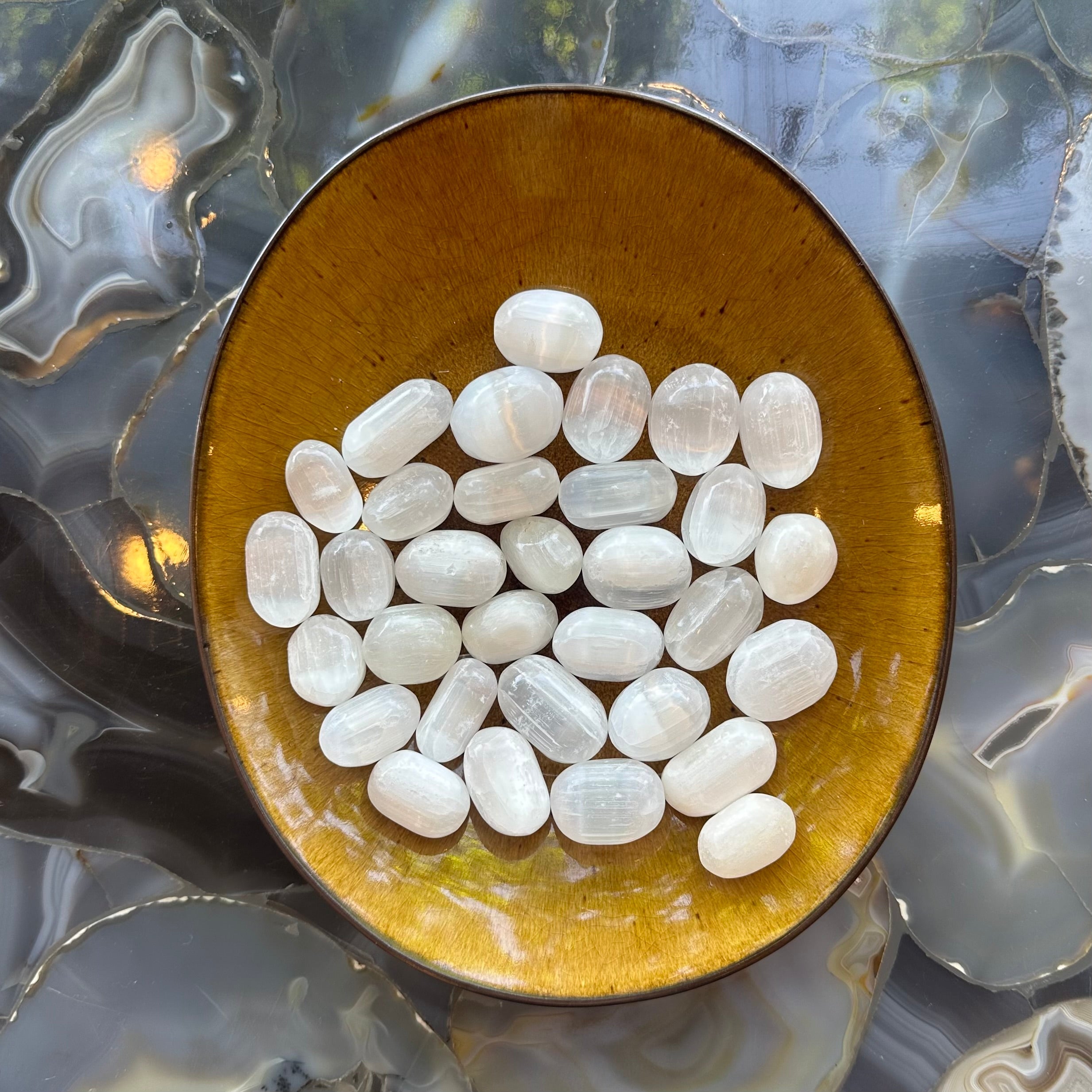 Selenite Tumble | Lapidary | Wiccan Center