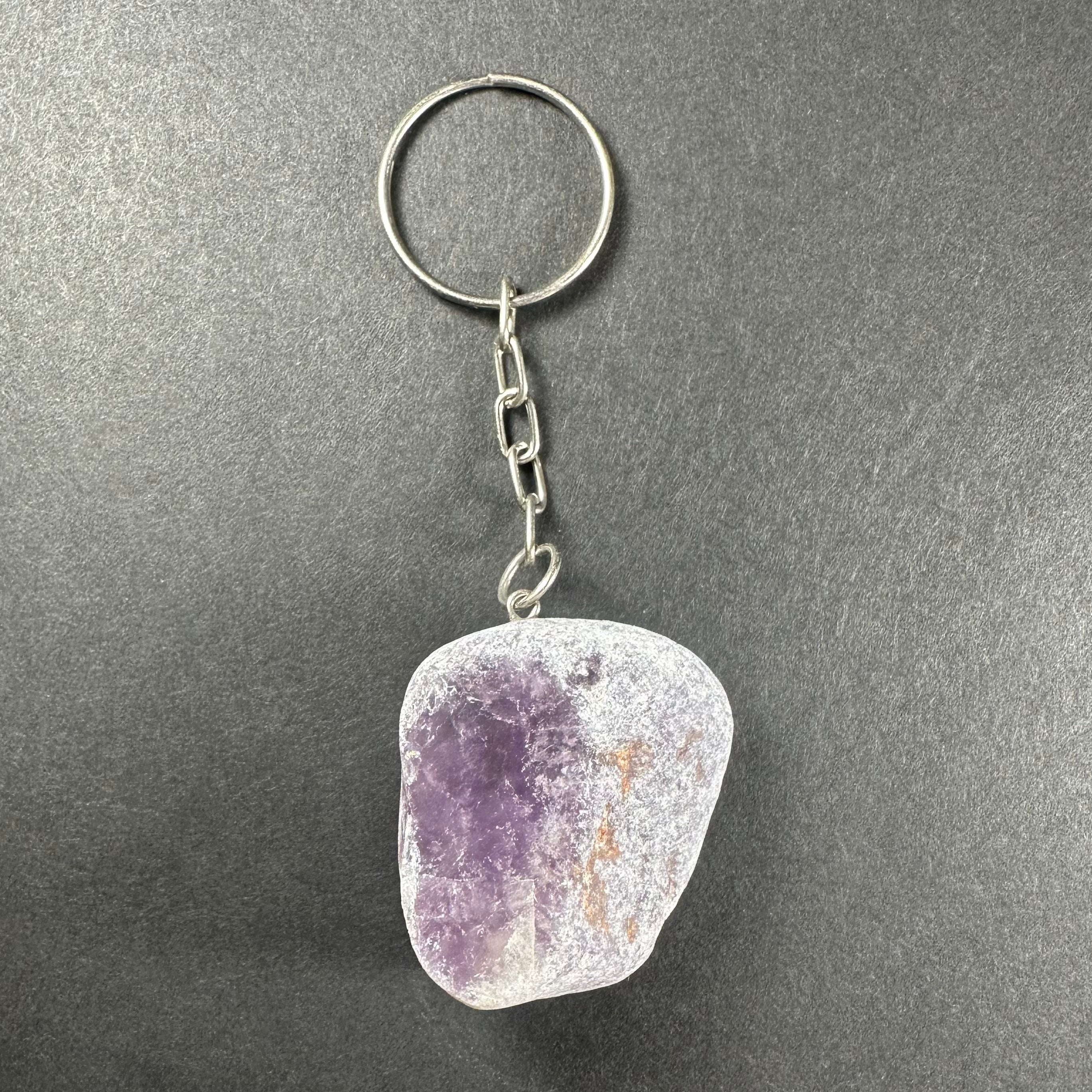 Mixed Stone Crystal Keychain | Lapidary | Wiccan Center
