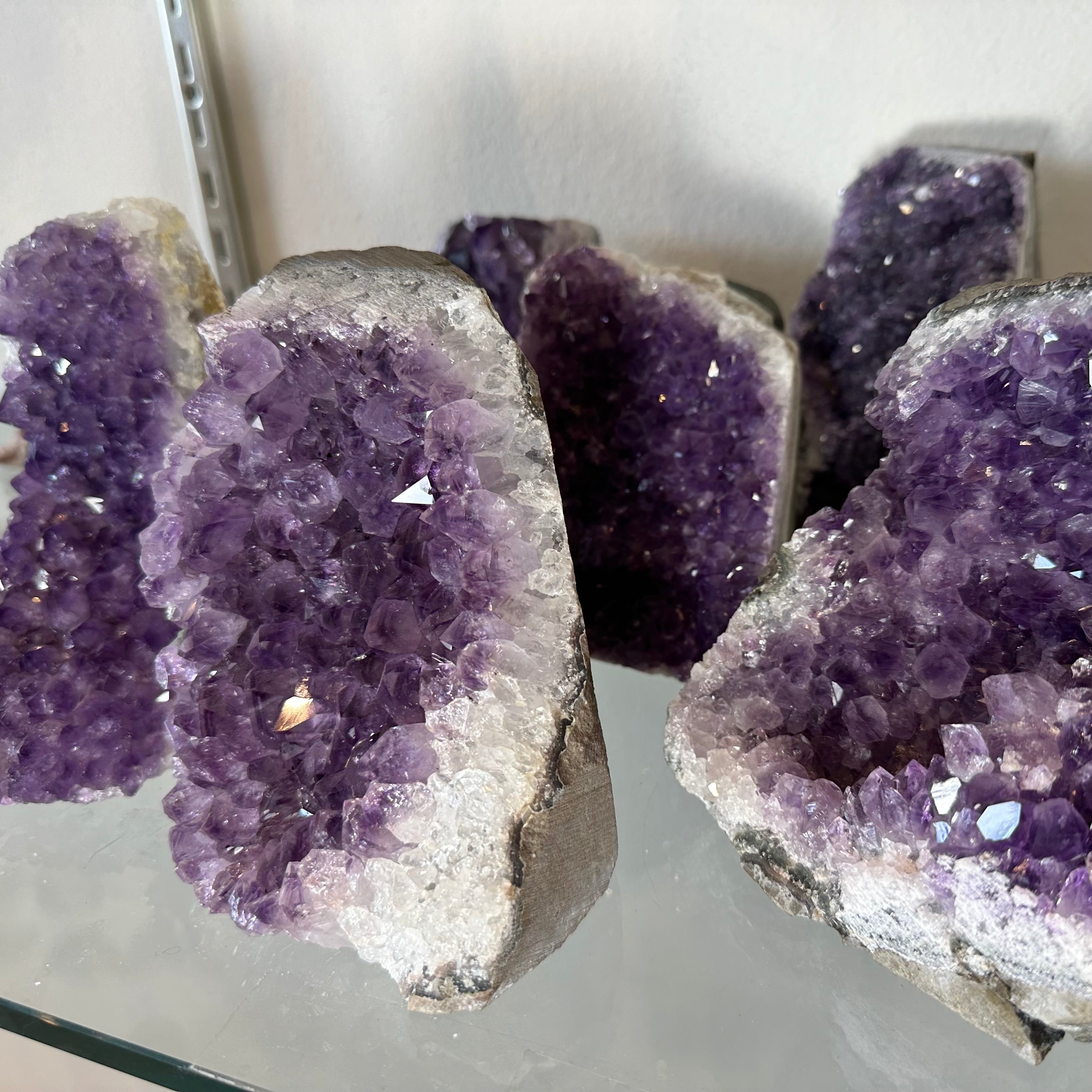 Amethyst Cut Base (L) | Lapidary | Wiccan Center