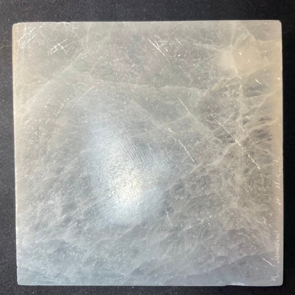 Selenite Crystal Charging Plate 10cm | Lapidary | Wiccan Center