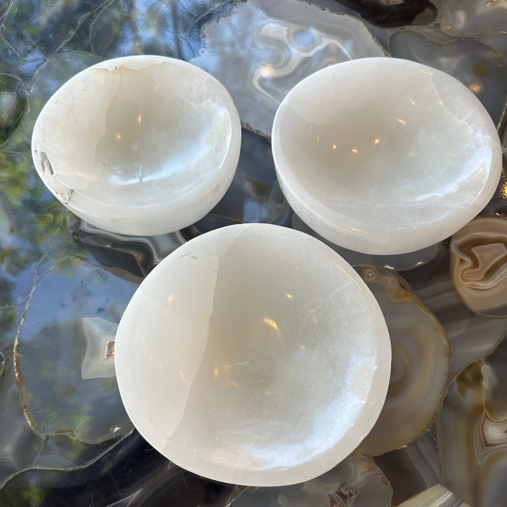 Selenite Bowl 6" | Lapidary | Wiccan Center