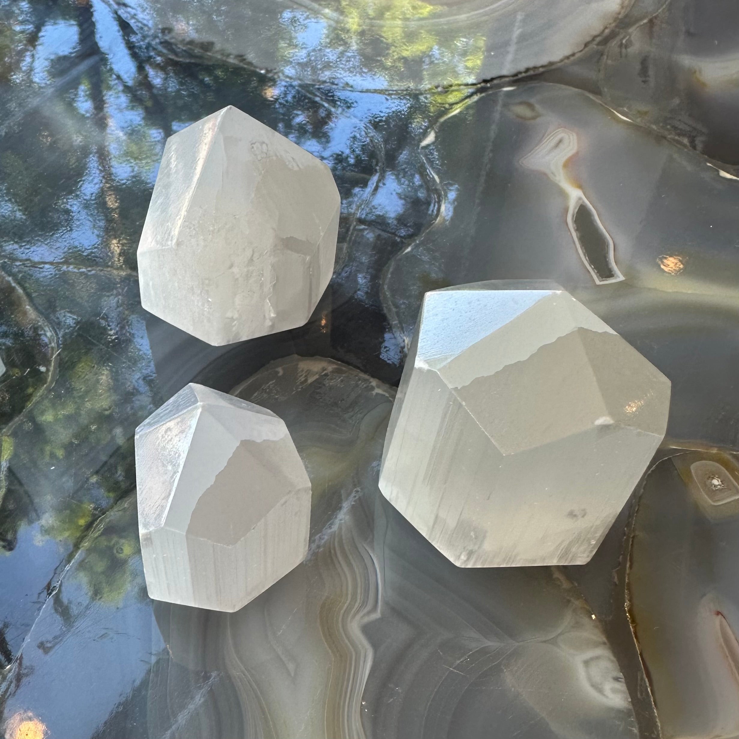 Selenite Obelisk Tower (SM) | Lapidary | Wiccan Center