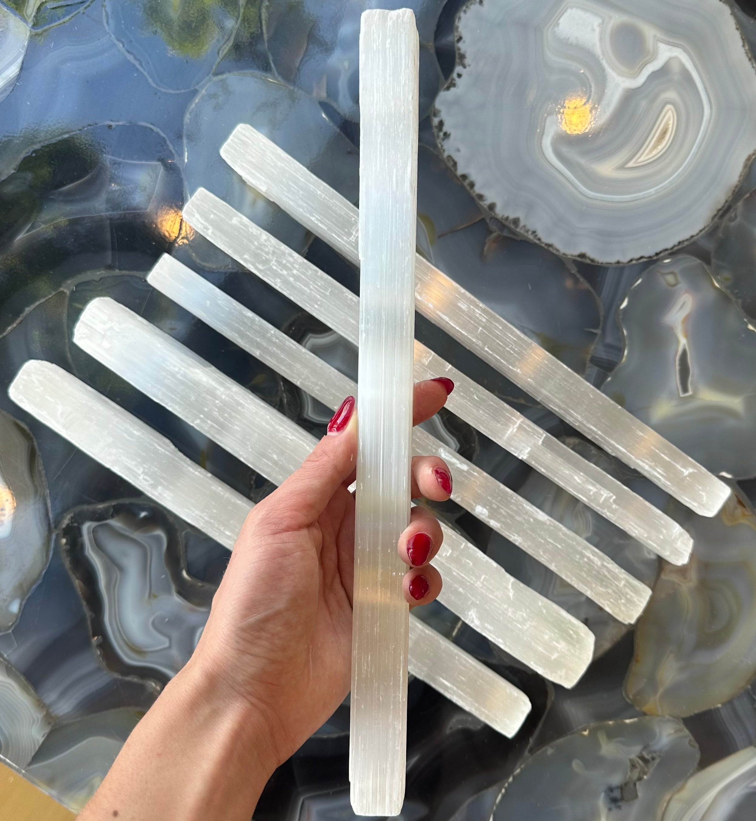 Rough Selenite Bar (M) | Lapidary | Wiccan Center