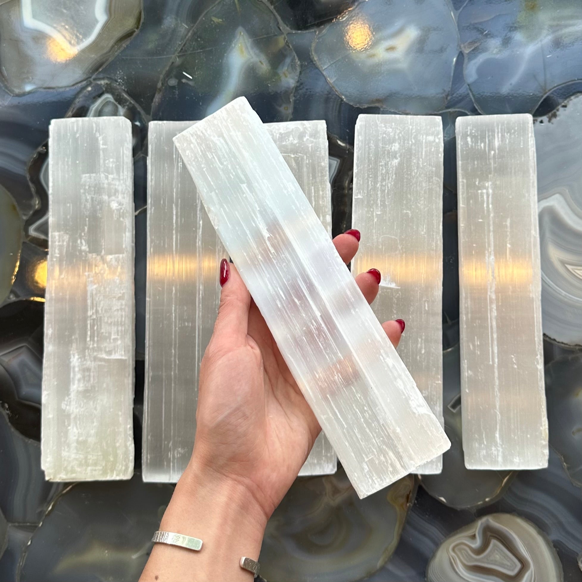 Rough Selenite Bar (L) | Lapidary | Wiccan Center