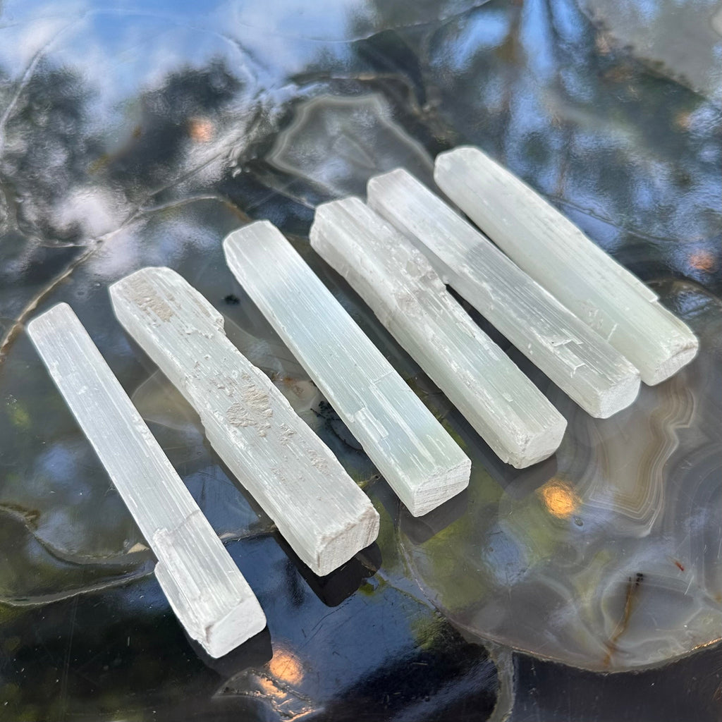 Selenite Stick 15cm from Morocco | Lapidary | Wiccan Center