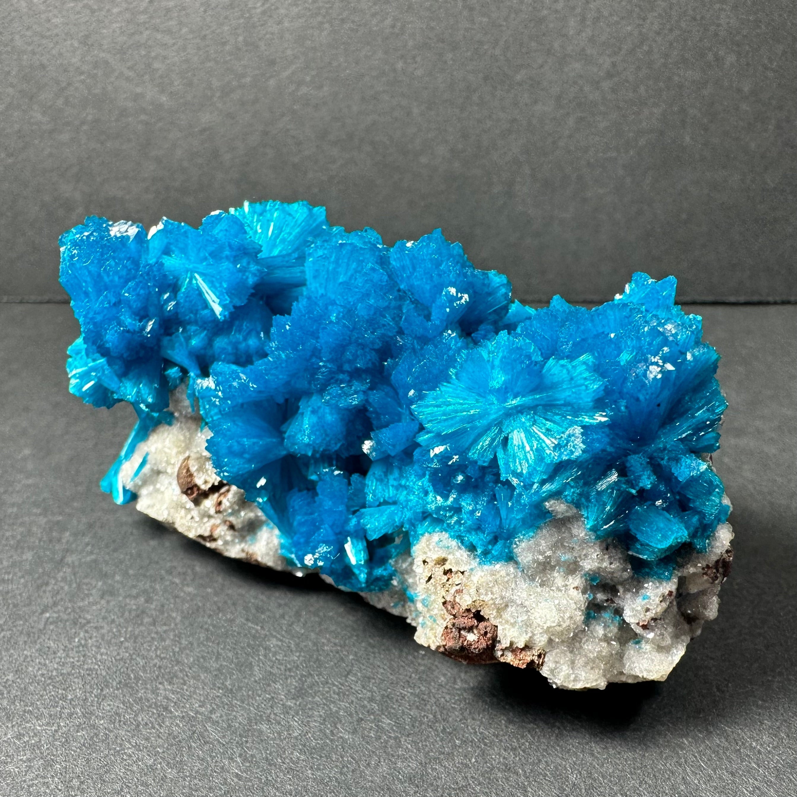 Cavansite on Matrix from Pune, Maharashtra, India | Minerals | Wiccan Center