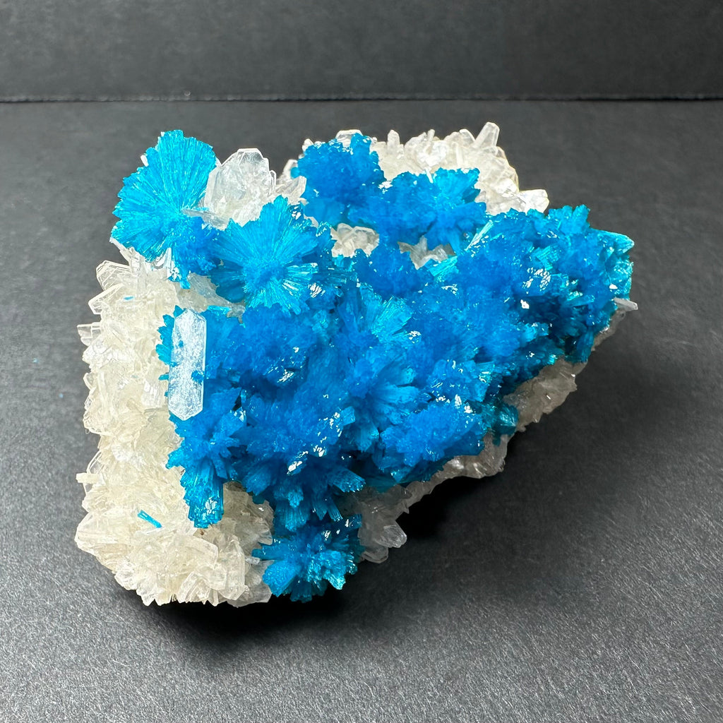 Cavansite with Stilbite on Matrix from Pune, Maharashtra, India | Minerals | Wiccan Center