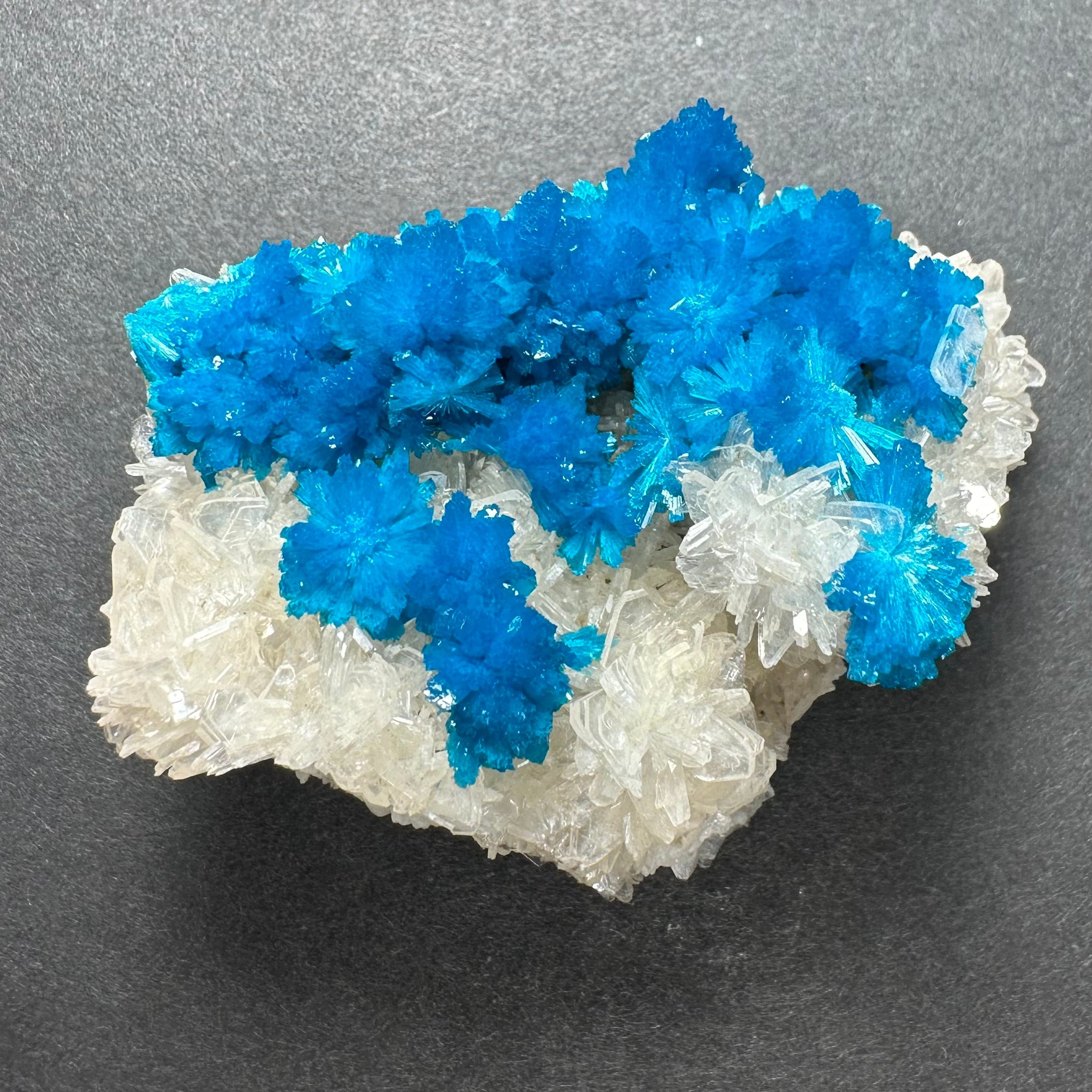 Cavansite with Stilbite on Matrix from Pune, Maharashtra, India | Minerals | Wiccan Center