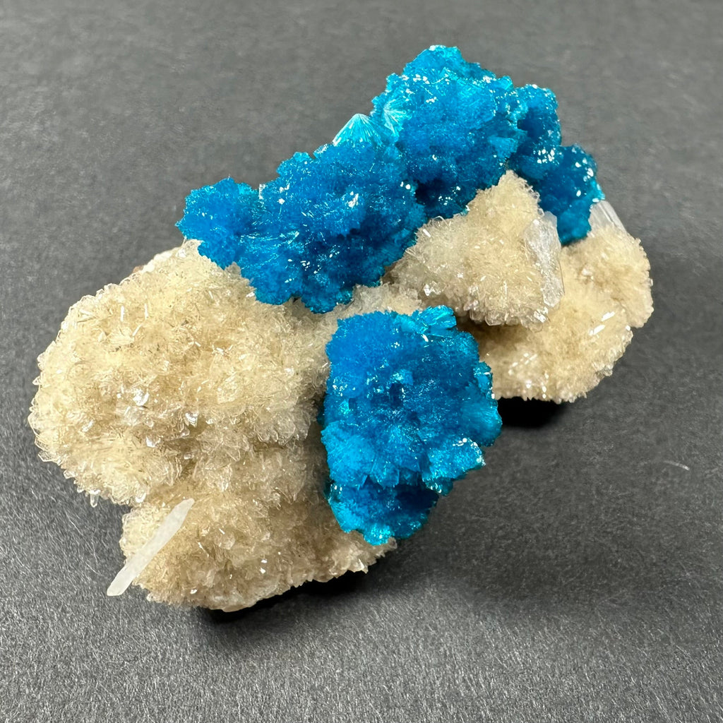 Cavansite with Stilbite on Matrix from Pune, Maharashtra, India | Minerals | Wiccan Center