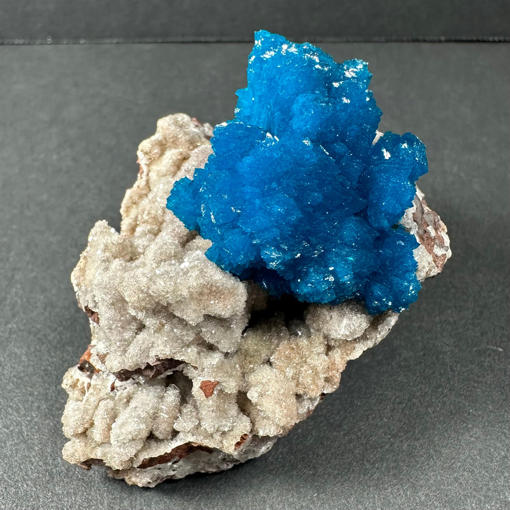 Cavansite with Stilbite on Matrix from Pune, Maharashtra, India | Minerals | Wiccan Center