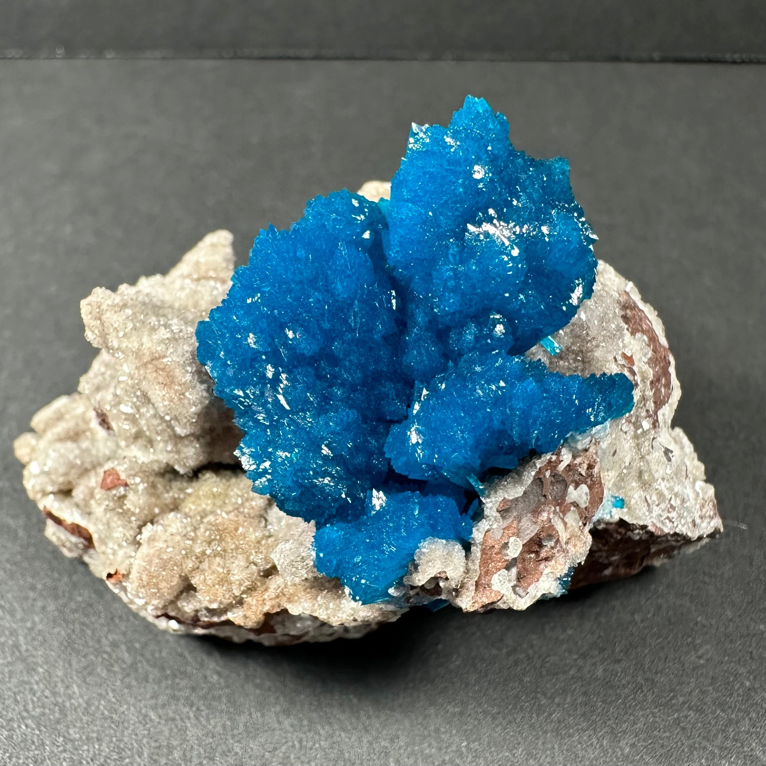 Cavansite with Stilbite on Matrix from Pune, Maharashtra, India | Minerals | Wiccan Center