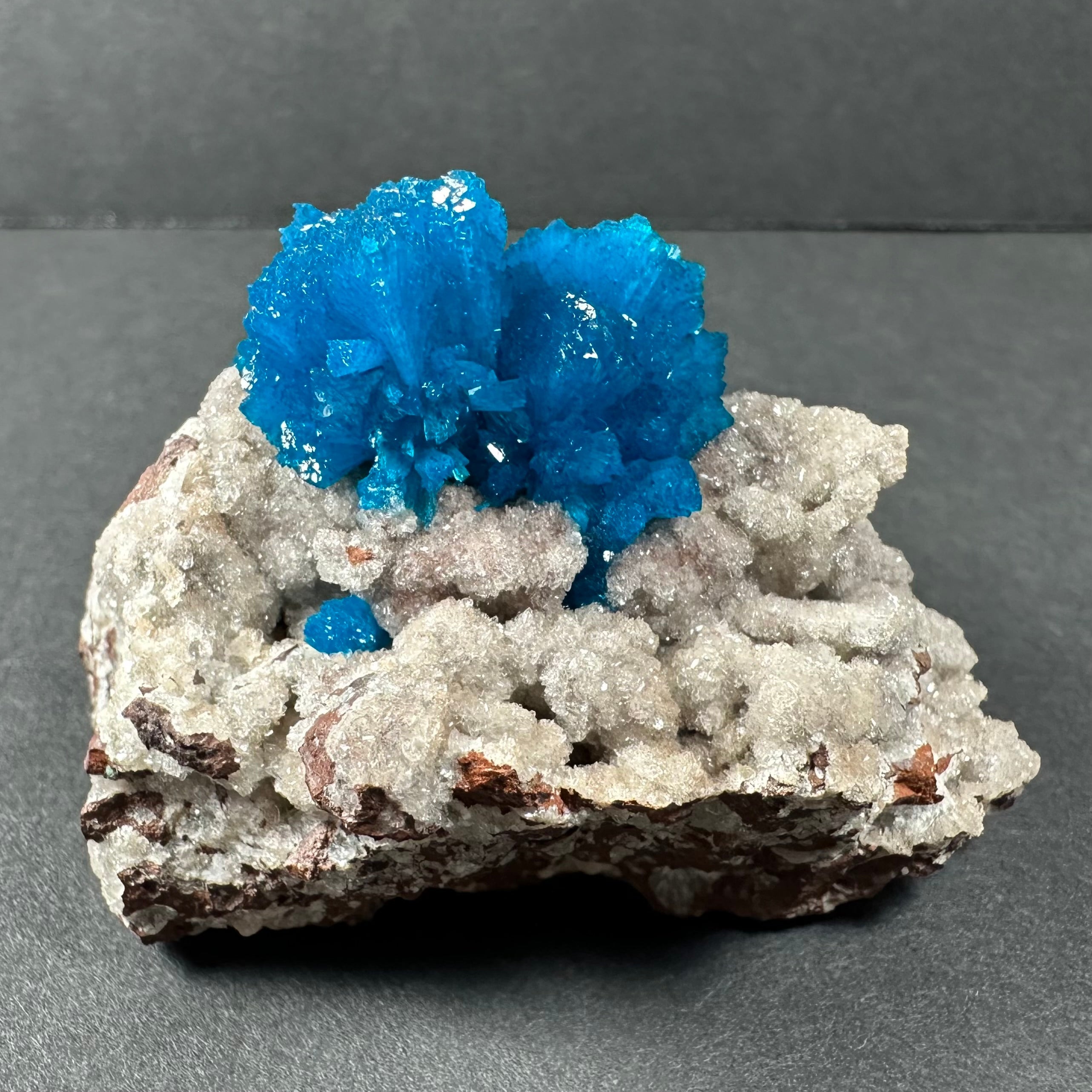 Cavansite with Stilbite on Matrix from Pune, Maharashtra, India | Minerals | Wiccan Center