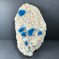 Cavansite with Stilbite on Matrix Maharashtra, Pune, India | Minerals | Wiccan Center